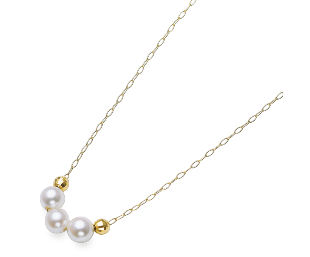TOBA PEARL - K18 Akoya Pearl Necklace